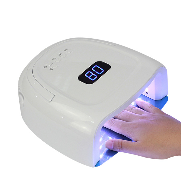 ما الذي يجعل مصباح المعالجة اللاسلكي 72W مع 42 LED وبطارية 15600 مللي أمبير في الساعة مجفف الأظافر النهائي للمحترفين؟